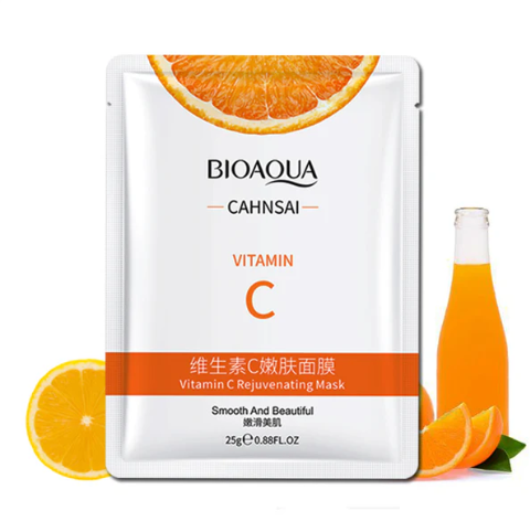 VELO FACIAL BIOAQUA VITAMINA C